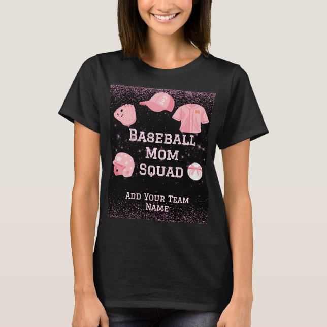 Camiseta Personalizável do Esquadrão de Mãe de Bei (Frente)