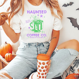 Camiseta Personalizável Haunted Coffee Co