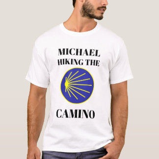 Camiseta Personalizável "Michael Hiking the Camino"