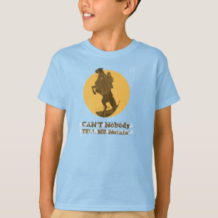 Camiseta Personalizável para Criança de Cowboy