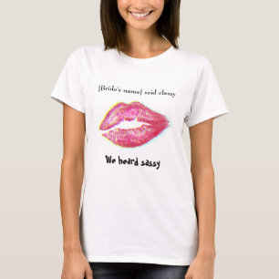 Camiseta personalizável para madrinhas
