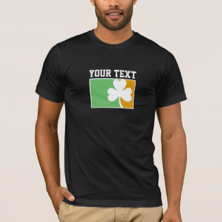 Camiseta Personalizável para Shamrock irlandês