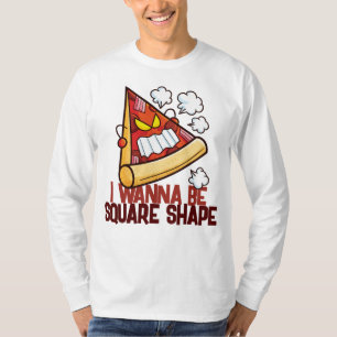 Camiseta Personalizável Quero ser Forma Quadrada