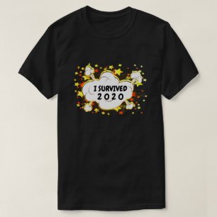 Camiseta Personalizável sobrevivi a uma explosão de 20xx