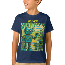 Personalizável, sou o robô de aniversário