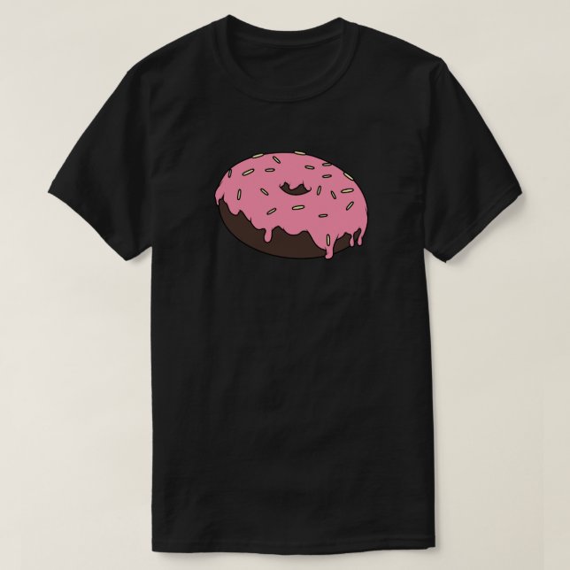 Camiseta Personalizável Sua Noz Favorita Com Sprinkles (Frente do Design)