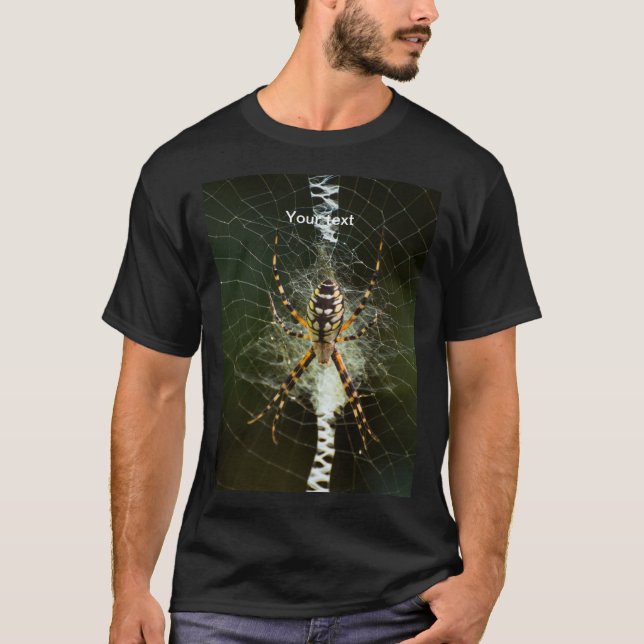 Camiseta Personalize a aranha em suas fotografias na web (Frente)