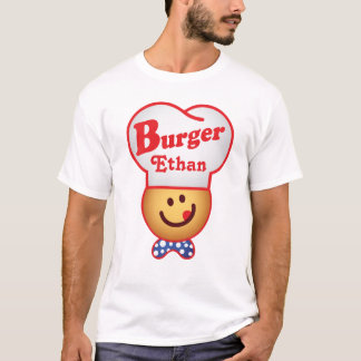 Camiseta Personalize a junção retro do hamburguer - vintage