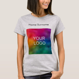 Camiseta Personalize a sua empresa Logotipo aqui Funcionari