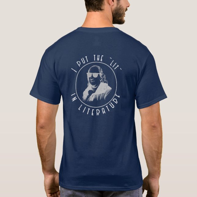 Camiseta PERSONALIZE! Conversas Clássicas Desafio  (Verso)