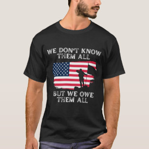 Camiseta Personalize Este Design: Não os Conhecemos a Todos