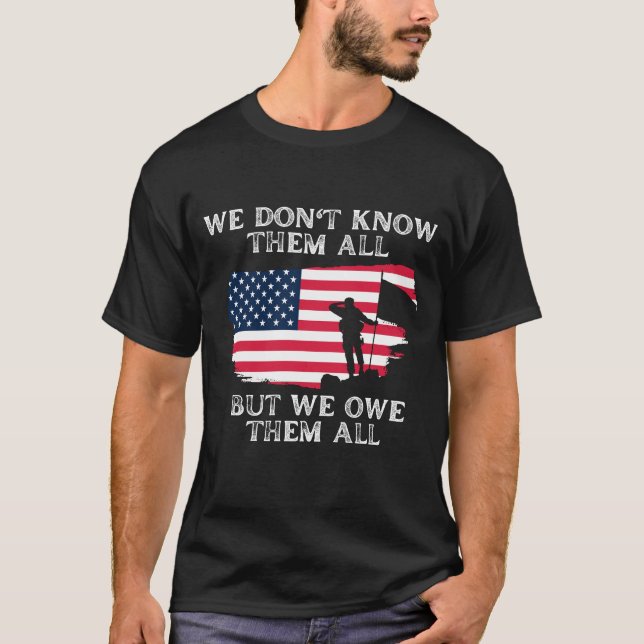 Camiseta Personalize Este Design: Não os Conhecemos a Todos (Frente)