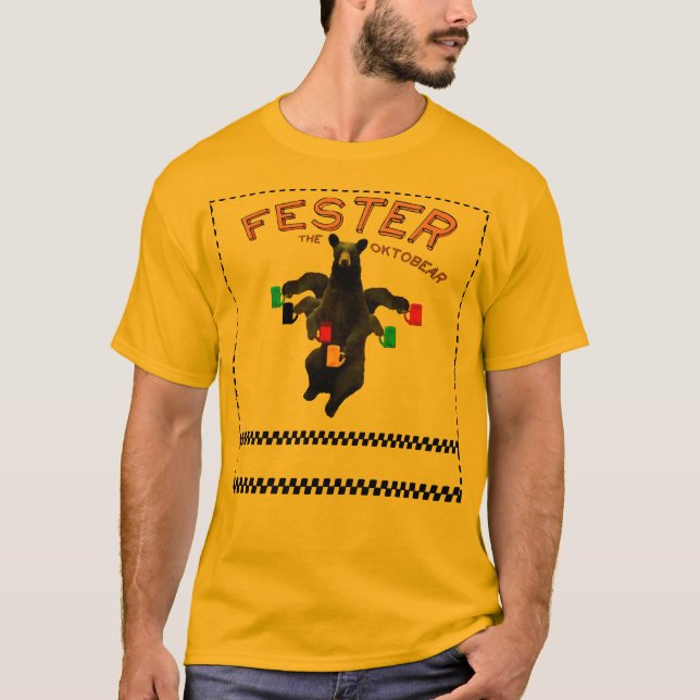 Camiseta Personalize este t-shirt do Fester de (Frente)