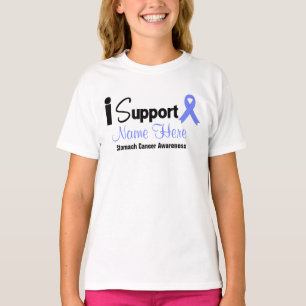 Camiseta Personalize-me apoiam a consciência do cancer de
