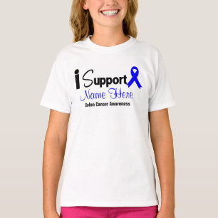 Camiseta Personalize-me apoiam a consciência do cancro do