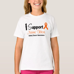 Camiseta Personalize-me apoiam o cancer de rim