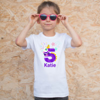 Personalize! Meninas Monstro Olhos #5 Aniversário