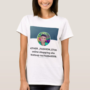 Camiseta Personalize o design: crie seu próprio estilo! Alt