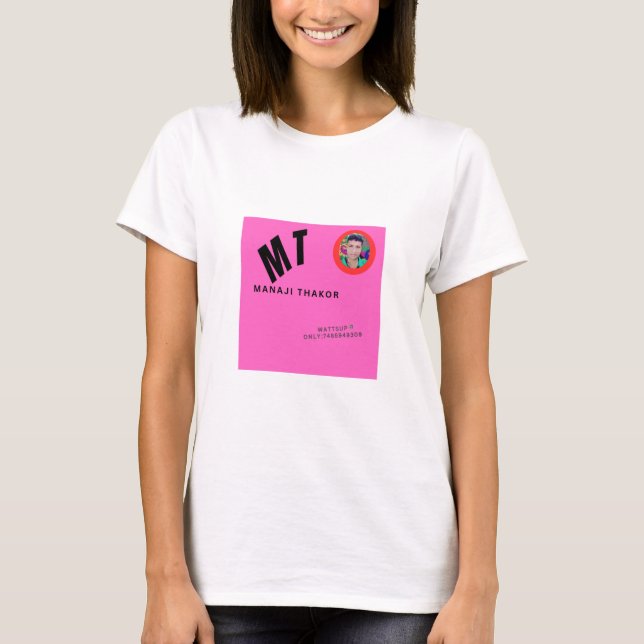 Camiseta Personalize o design:Crie seu próprio estilo! Alta (Frente)