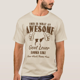 Camiseta PERSONALIZE O Incrível Capim Lover LaMancha Goat