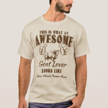 PERSONALIZE O Incrível Goat Lover Angora Goat