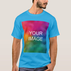 Camiseta Personalize o Modelo do logotipo de adição de imag