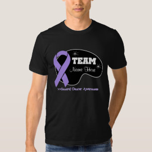 Camiseta Personalize o nome da equipe - cancer