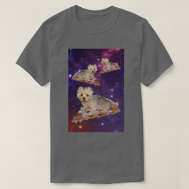 Camiseta Personalize-o! Pet de Pizza Voadora