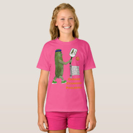 Camiseta Personalize o T-Shirt Engraçado de Pickleball em T