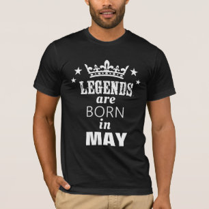 Camiseta Personalize seu mês de aniversário neste