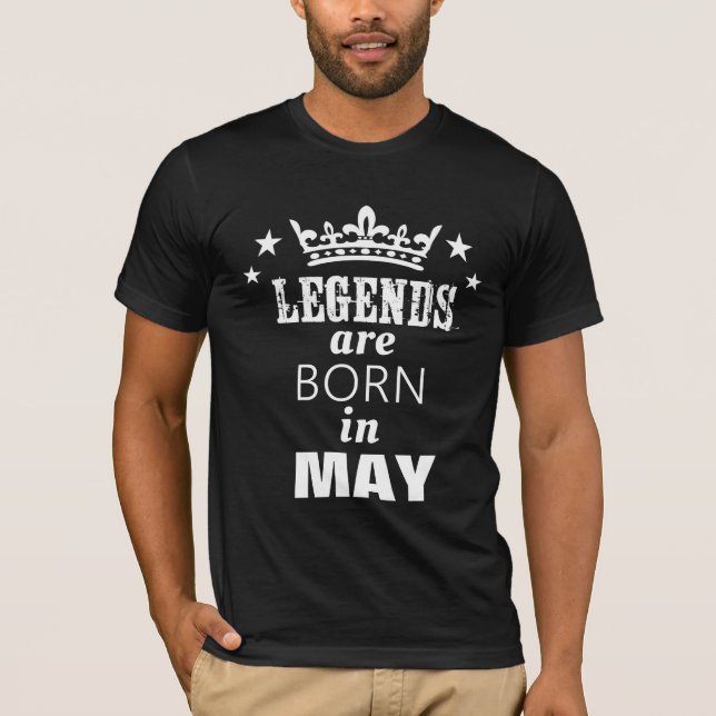 Camiseta Personalize seu mês de aniversário neste (Frente)