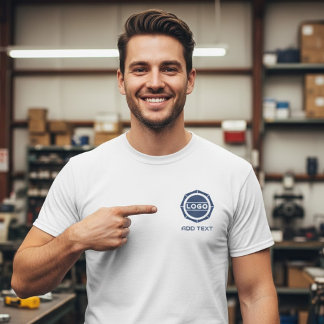 Camiseta Personalize Seu Negócio de Logo