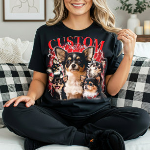 Camiseta PERSONALIZE Seu próprio animal de estimação 90s va