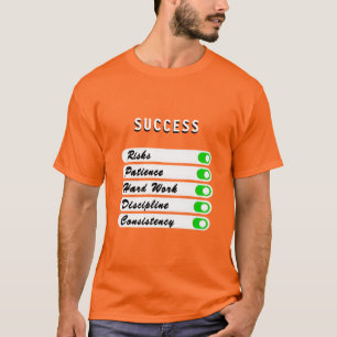 Camiseta Personalize suas condições de sucesso T-Shirt