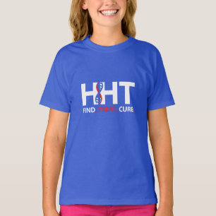 Camiseta PERSONALIZE! T-Shirt com consciência de Cure HHT