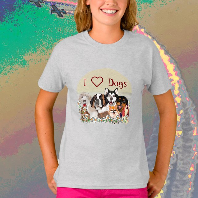 Camiseta Personalize Text Dog Pack Club T-Shirt (Criador carregado)
