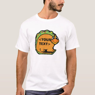 Camiseta Personalize um dinossauro,<YOUR TEXT>