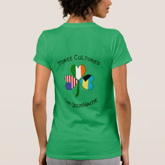 Camiseta Personalized Bahamas Ireland USA Shamrock Women’s
