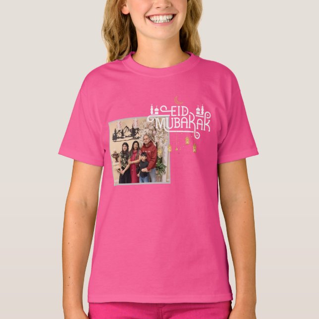 Camiseta Personalized Custom Photo Picture Friends Family  (Frente)