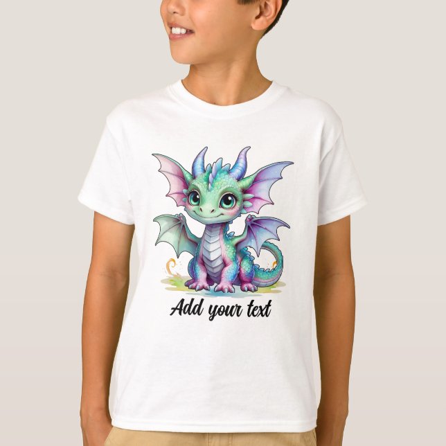 Camiseta Personalized Dragon Tee for Kids (Frente)