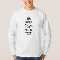 Personalized KEEP CALM and YOUR TEXT