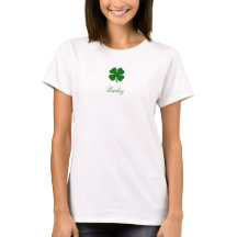 Personalized Name Lucky Clover