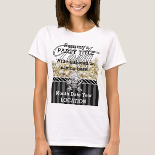 Camiseta Personalized Pirate Party