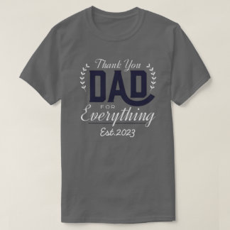 Camiseta Personalized T-shirt for dad with children's names
