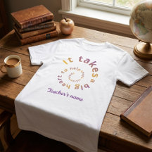 Personalized Teacher Appreciation Gift T-Shirt