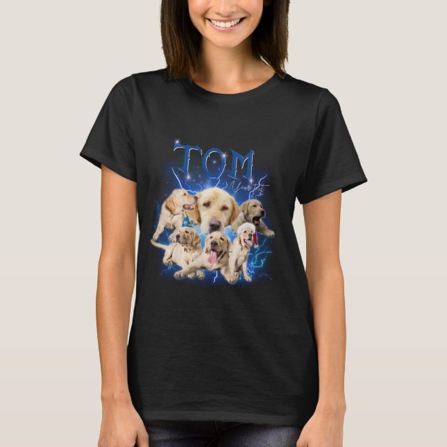 Camiseta Personalized Vintage Pet T-shirt (Frente)