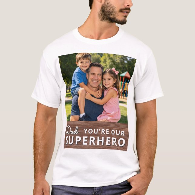 Camiseta Personalized with photo and text (Frente)