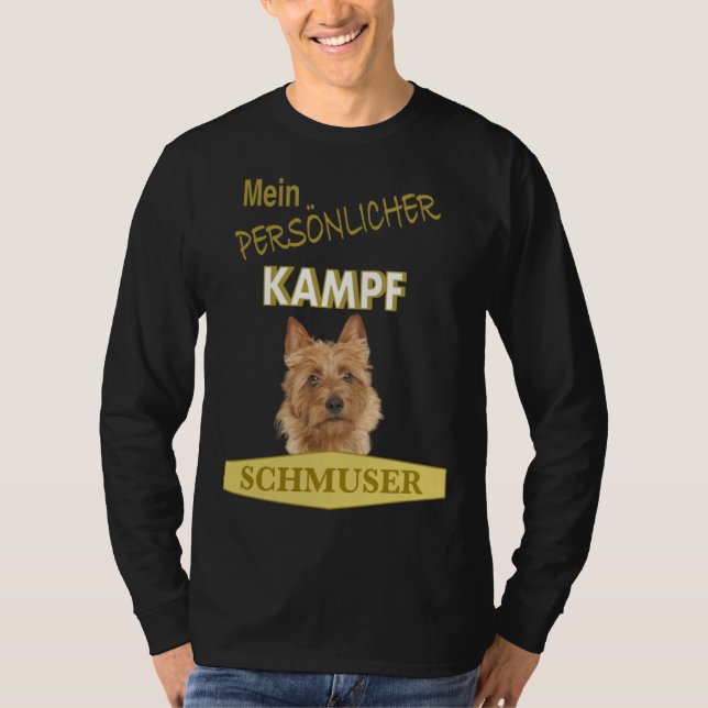 Camiseta Persönlicher Kampf Schmuser  Australian Terrier (Frente)