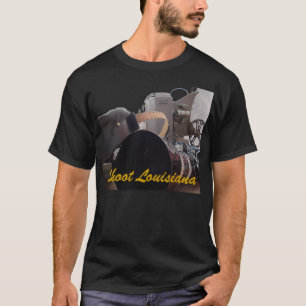 Camiseta perspectiva do filme, tiro Louisiana