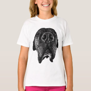 Camiseta Perspectiva do Nariz do Cane Corso Ink Dog Tee